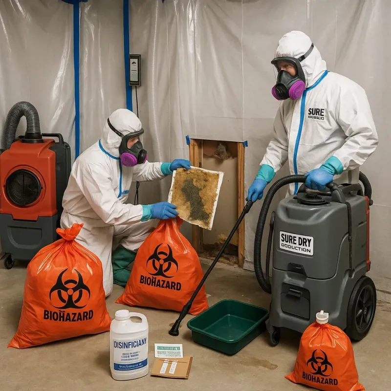 Contaminated Water Handling Protocols process in Neodesha, KS